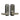 LockeyUSA 2835SN Satin Nickel Mechanical Keyless Lever Lock with Passage