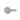 Marks USA M195F/26D Satin Chrome Cylindrical Outside Lever