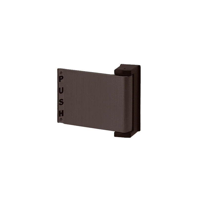 Adams Rite 4590-02-00-313 Dark Bronze Push to Left Flat Deadlatch Paddle