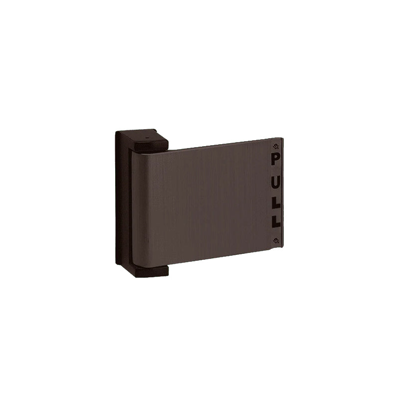 Adams Rite 4590-03-00-313 Dark Bronze Pull to Right Flat Deadlatch Paddle