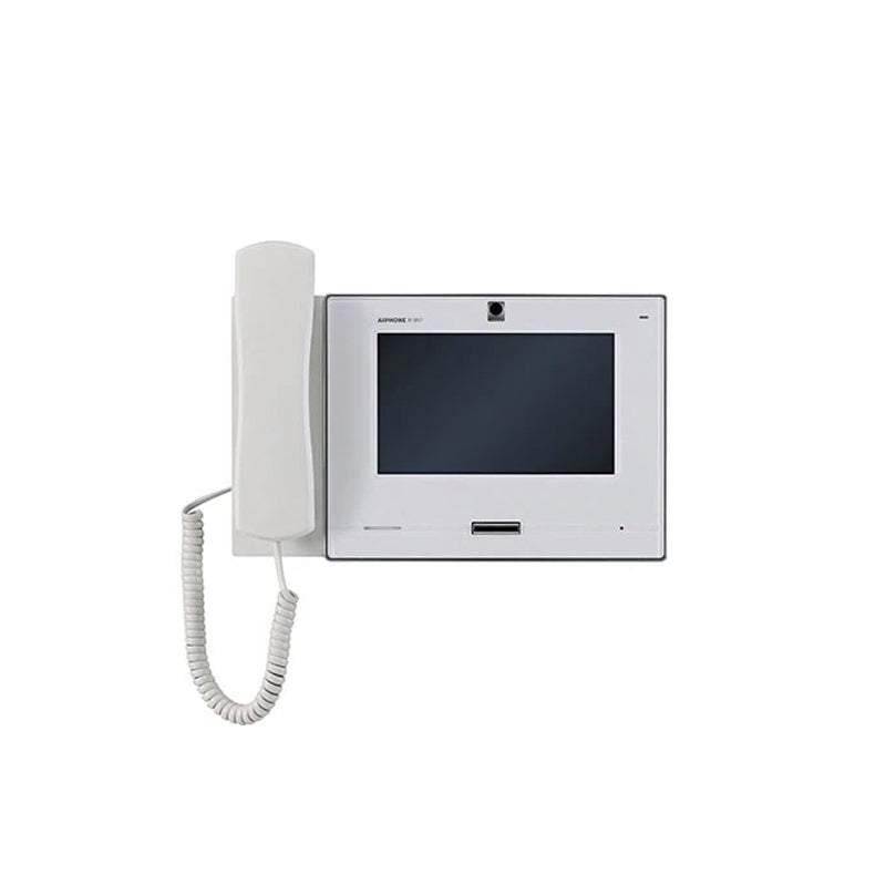 Aiphone IX-MV7-HW-JP 7-inch IP Video Master Station with Handset