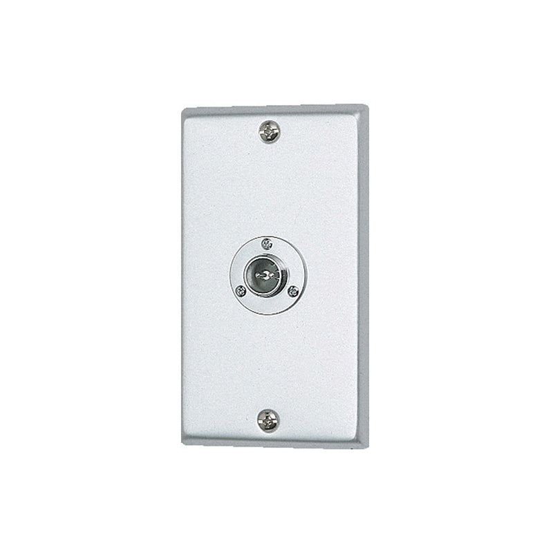 Aiphone NBY-1A 1-Gang Flush Metal Jack Wall Receptacle for NBR-8A Handheld Call Button