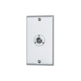 Aiphone NBY-1A 1-Gang Flush Metal Jack Wall Receptacle for NBR-8A Handheld Call Button