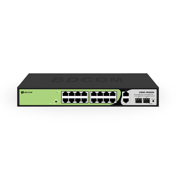 BDCOM S1500-16P2G2S 16-Port Gigabit PoE Switch