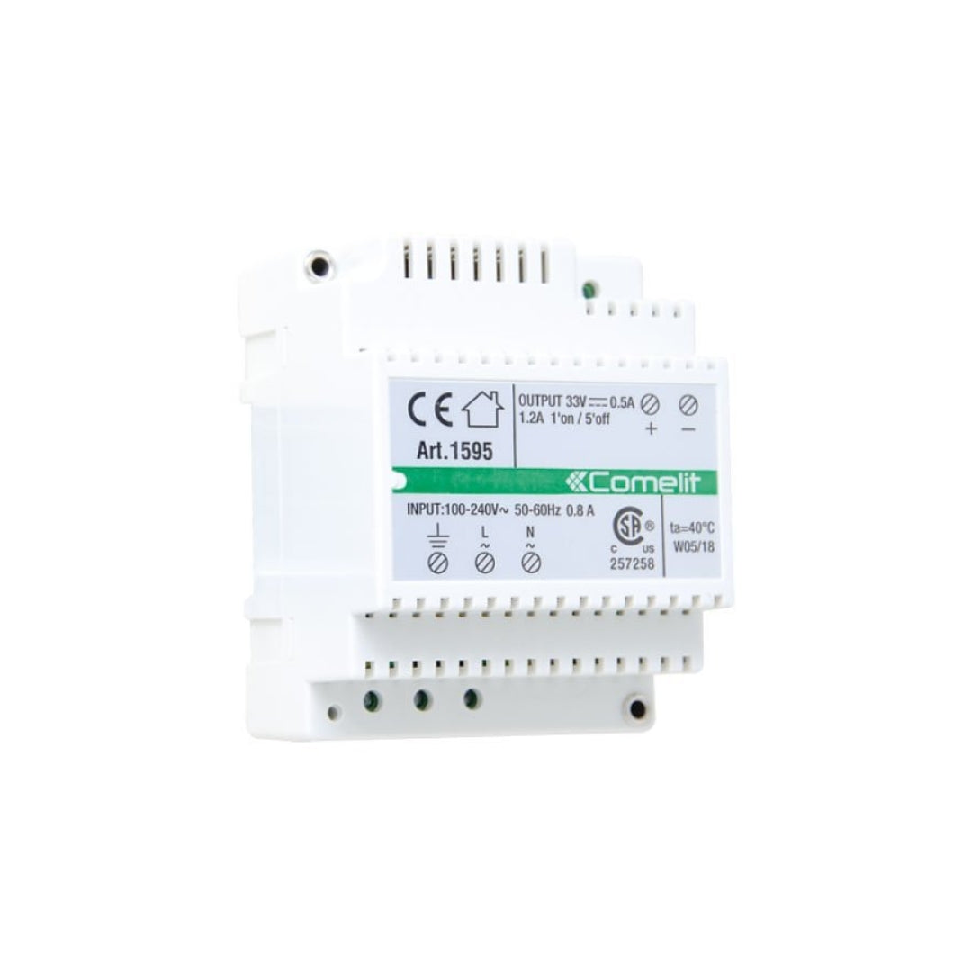 Comelit 1595Y 33VDC Power Supply Unit for Ikall Entrance Panel