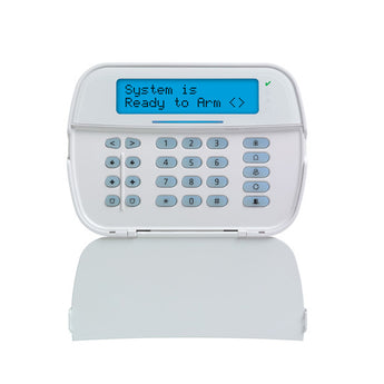 DSC HS2LCDPROENG Full Message LCD Hardwired Security Keypad with Optional PowerG Transceiver