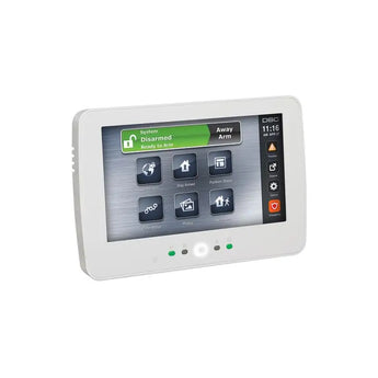 DSC HS2TCHPN 7-inch TouchScreen Alarm Keypad with Prox Support