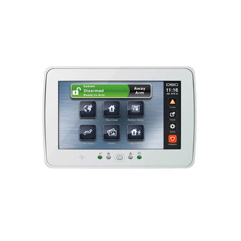 DSC PTK5507W PowerSeries Touch Screen Security Interface