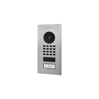 Door Bird 423866744 Stainless Steel D1101V Flush-mount IP Video Intercom