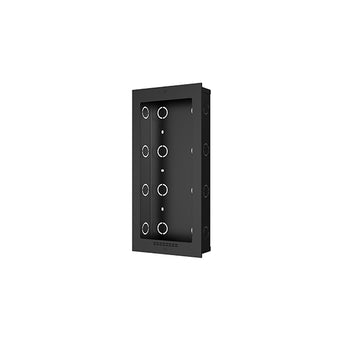 Akuvox E18 video door phone in-wall mount box right view