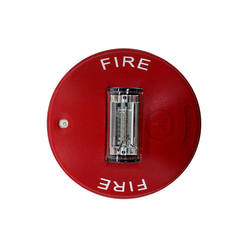 Gentex GCS24CR Red Strobe-Only Ceiling Mount with Selectable Candela Strobe