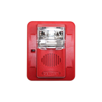 Gentex GEC3-24WR Red Commander3 Horn and Strobe with Selectable Candela Strobe