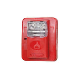 Gentex GES3-12WR Red Strobe-Only Commander3 Evacuation Selectable Candela Strobe