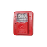 Gentex GES3-24WR Red 24VDC Commander3 Series Selectable Candela Evacuation Strobe