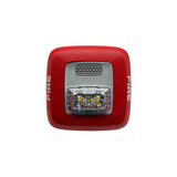 Gentex GHSR Red Horn and Strobe with Selectable Candela LED Strobe