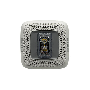 Gentex GSSW White Faceplate Speaker and Strobe with Selectable Candela LED Strobe and Universal Mount