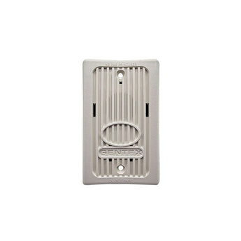 Gentex GX93-PW White Mini-Horn Plain with No Lettering