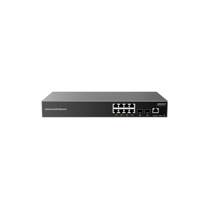Grandstream GWN7801P 8-Port Managed Network PoE Switch