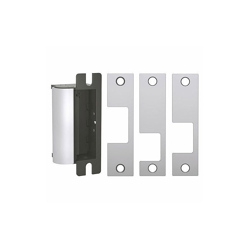 HES 1006CLB-630 Satin Stainless Steel Fail Secure 1006 Series Complete Electric Strike with Latchbolt Monitor