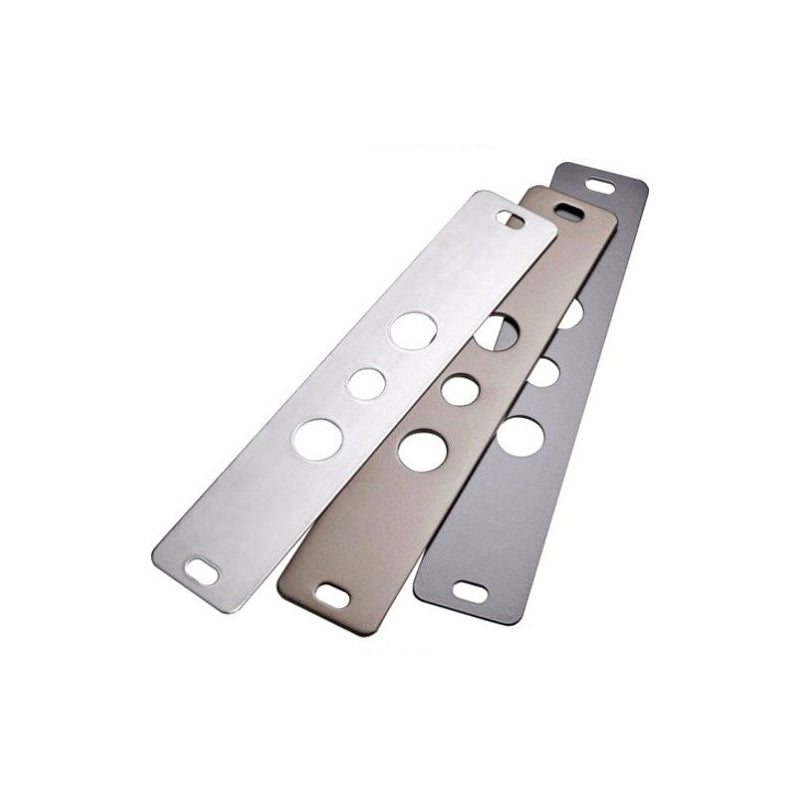 HES 9000-108-630 Satin Stainless Steel 1/8-inch Aluminum Spacer Bracket for Surface Mounted Electric Strikes