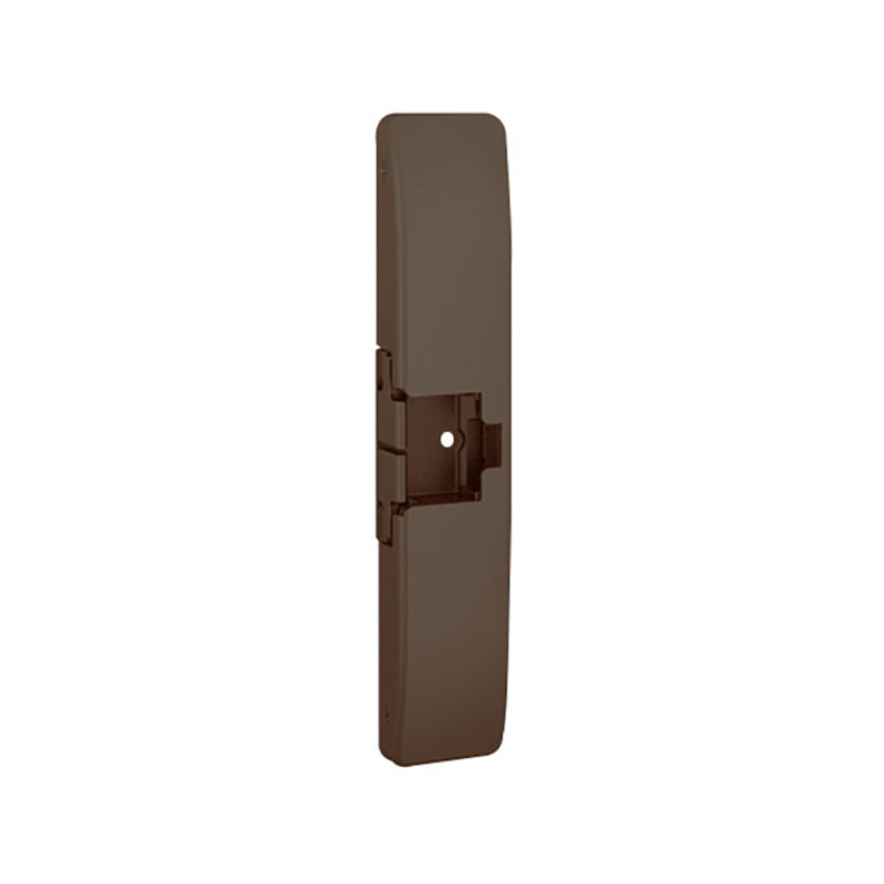 HES 9700-613E Oxidized Bronze Fire-Rated Surface Mounted Electric Strike for Square Bolt Rim Exit Devices