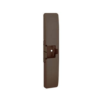 HES 9700-613E Oxidized Bronze Fire-Rated Surface Mounted Electric Strike for Square Bolt Rim Exit Devices