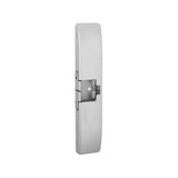 HES 9700-630 Satin Stainless Steel Fire-Rated Surface Mounted Electric Strike for Square Bolt Rim Exit Devices