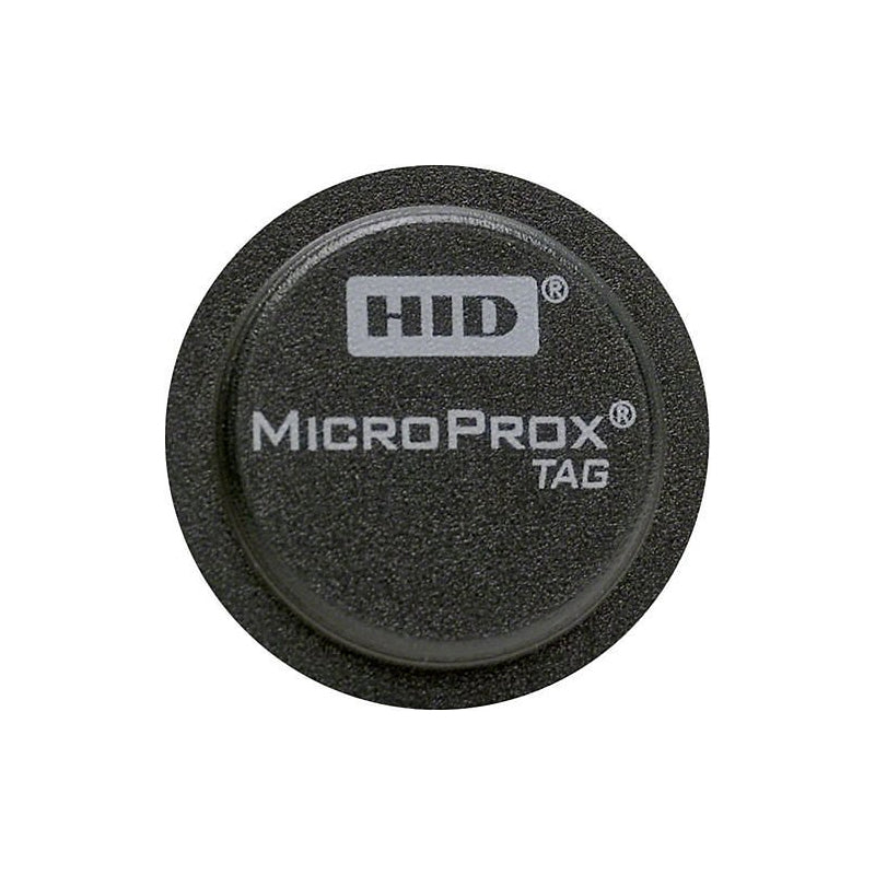 HID 1391LGSMN 25-Pack MicroProx 1391 Programmed Proximity 125 kHz Gray Adhesive Coin Tag