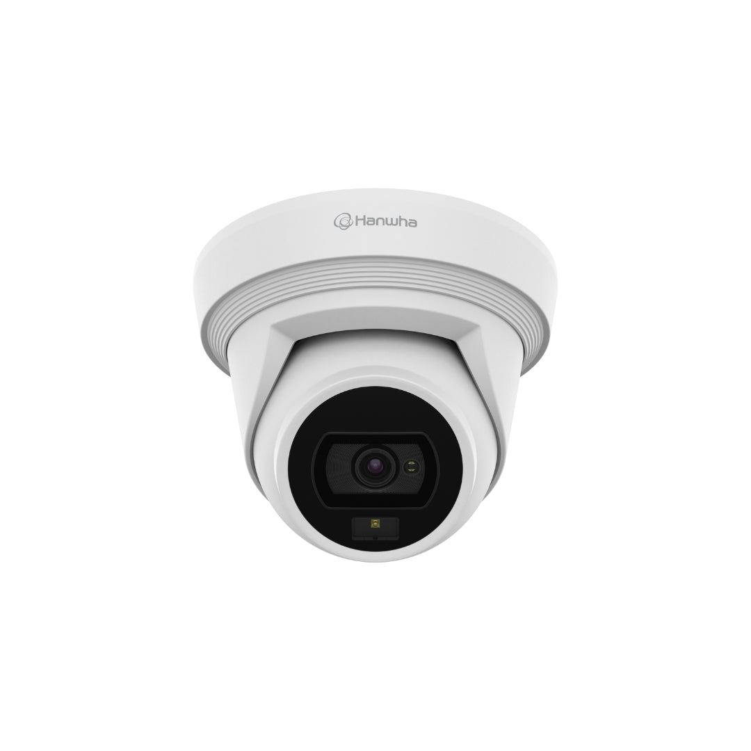 Hanwha QNE-C9013RL 4K AI Dual Light Flateye Turret Camera