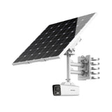 Hikvision DS-2XS6A47G1/P-IZS/C36S80 4MP ANPR LPR Bullet Solar Power 4G Network Camera Kit