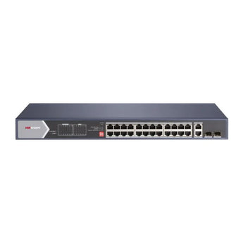 Hikvision DS-3E0528HP-E 24-Port Gigabit Unmanaged PoE Switch