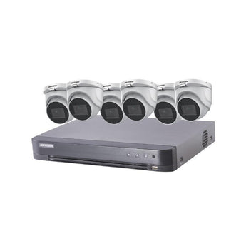 Hikvision T7208U2TA6 5MP Turbo HD 6-Camera Kit