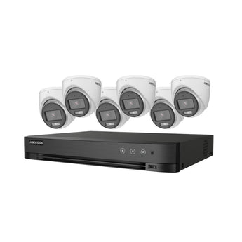 Hikvision T7208U2TA6C TurboHD ColorVu 5MP 7-Piece Kit