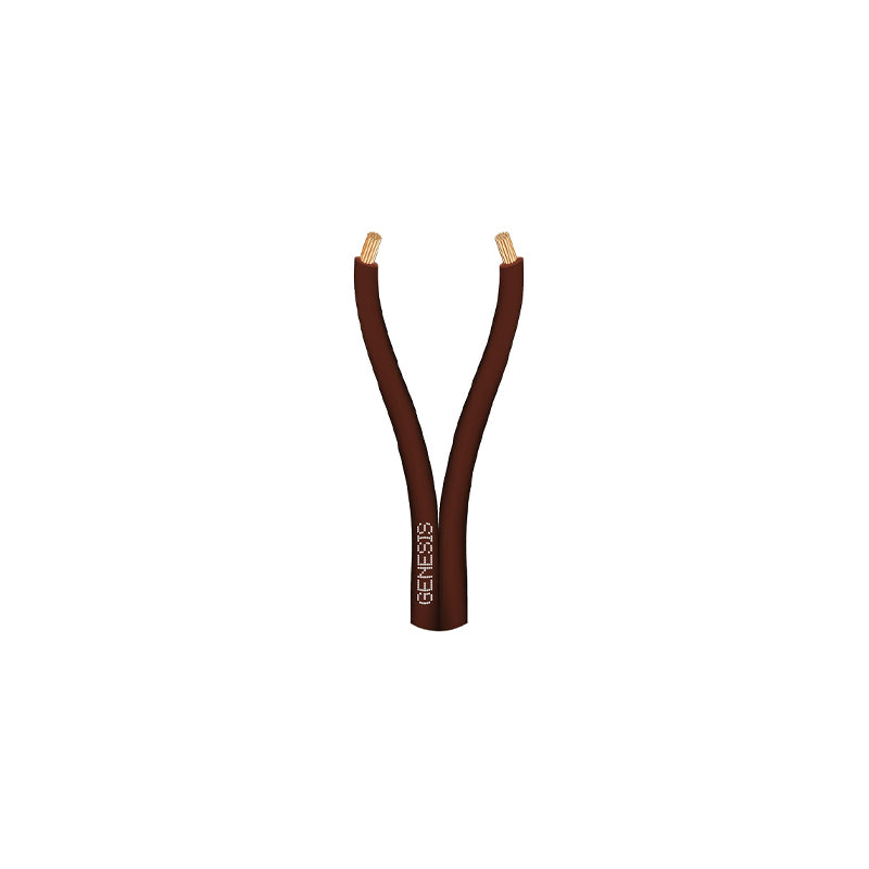 Honeywell 10041007 Genesis Brown 1000-Foot 18/2 Stranded General Purpose Zip Cable