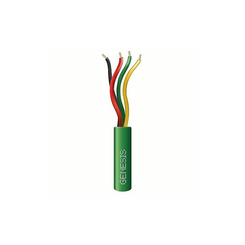 Honeywell 11035805 Genesis Green 500-foot 22/4 Solid Unshielded Cable 