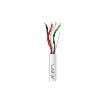 Honeywell 11041101 Genesis White 1000-foot 22/4 Stranded Unshielded Cable