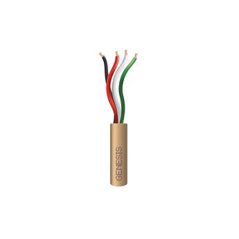Honeywell 21035813 Genesis Beige 500-Foot 22/4 Solid Unshielded Riser Cable