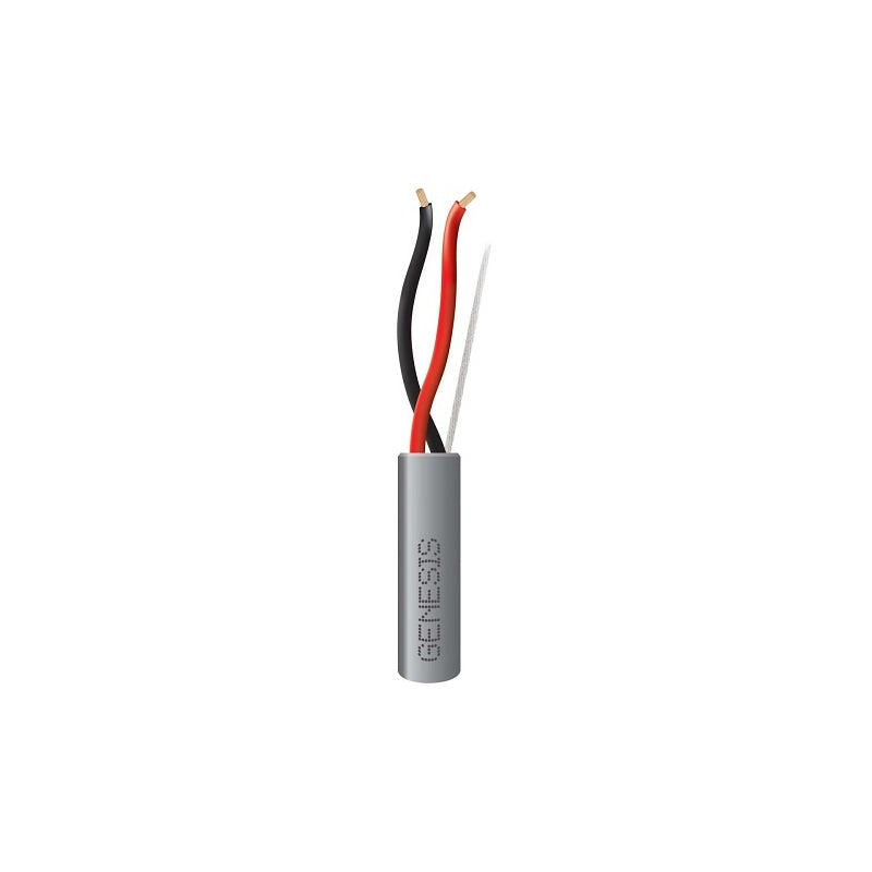 Honeywell 21141109 Genesis Gray 1000-Foot 18/2 Stranded Unshielded Riser Cable