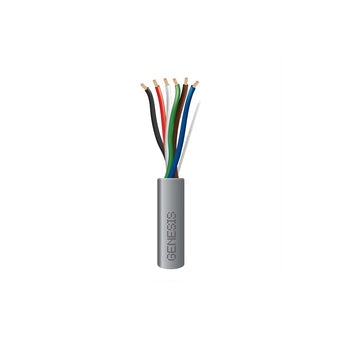 Honeywell 21161009 Genesis Gray 1000-Foot 18/6 Stranded Unshielded Riser Cable
