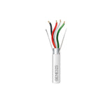 Honeywell 22041101 Genesis White 1000-foot 22/4 Stranded Shielded Riser Cable