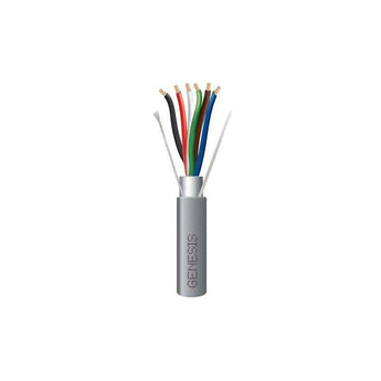 Honeywell 22065509 Genesis Gray 500-foot 22/6 Stranded Shielded Riser Cable