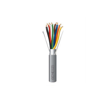 Honeywell 22071109 Genesis Gray 1000-Foot 22/8 Stranded Shielded Riser Cable