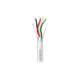Honeywell 22151101 Genesis White 1000-foot 18/4 Stranded Shielded Riser Cable
