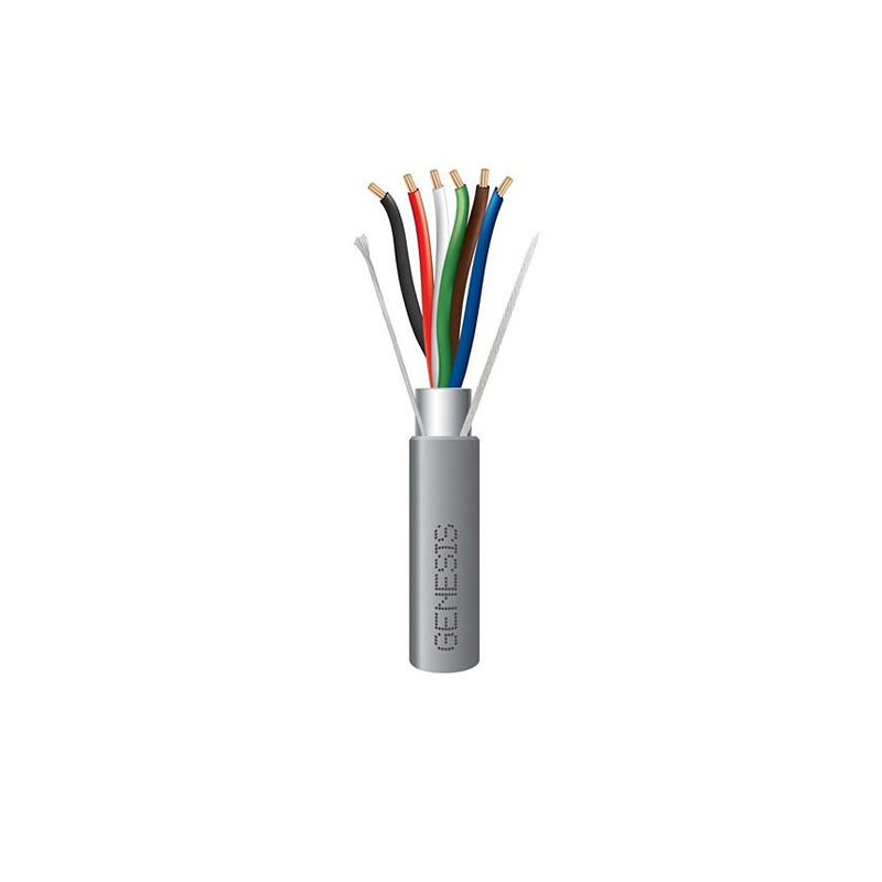 Honeywell 22161009 Genesis Gray 1000-foot 18/6 Stranded Shielded Riser Cable