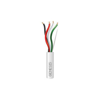 Honeywell 31041112 Genesis White 1000-foot 22/4 Stranded Plenum Cable