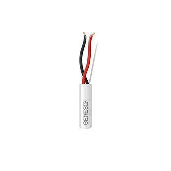 Honeywell 31341112 Genesis White 1000-foot 18/2 Solid Plenum Cable