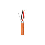 Honeywell 32142103 Genesis Orange 1000-Foot 18/2 Stranded Shielded Plenum Cable