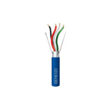 Honeywell 32152106 Genesis Blue 1000-foot 18/4 Stranded Shielded Plenum Cable