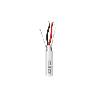 Honeywell 32215012 Genesis White 500-Foot 16/2 Stranded Shielded Plenum Cable