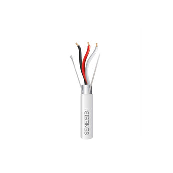 Honeywell 32271112 Genesis White 1000-Foot 22/3 Stranded Shielded Plenum Cable